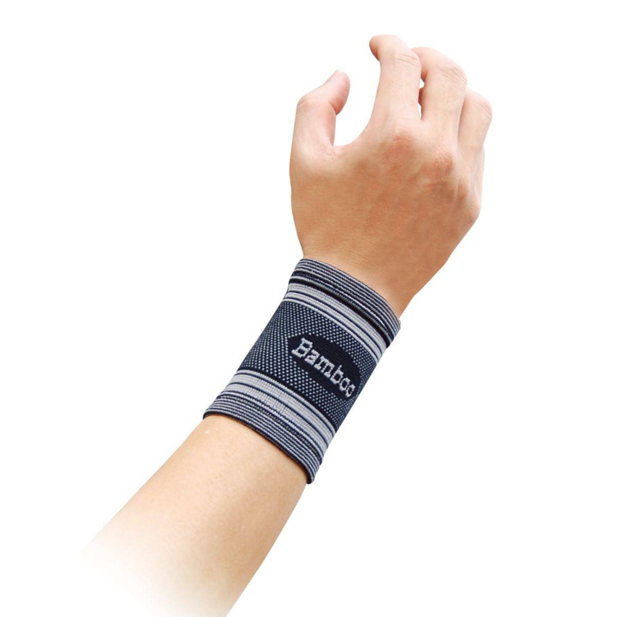 【S0104】SPO A4-042 L 竹碳針織護腕 黑