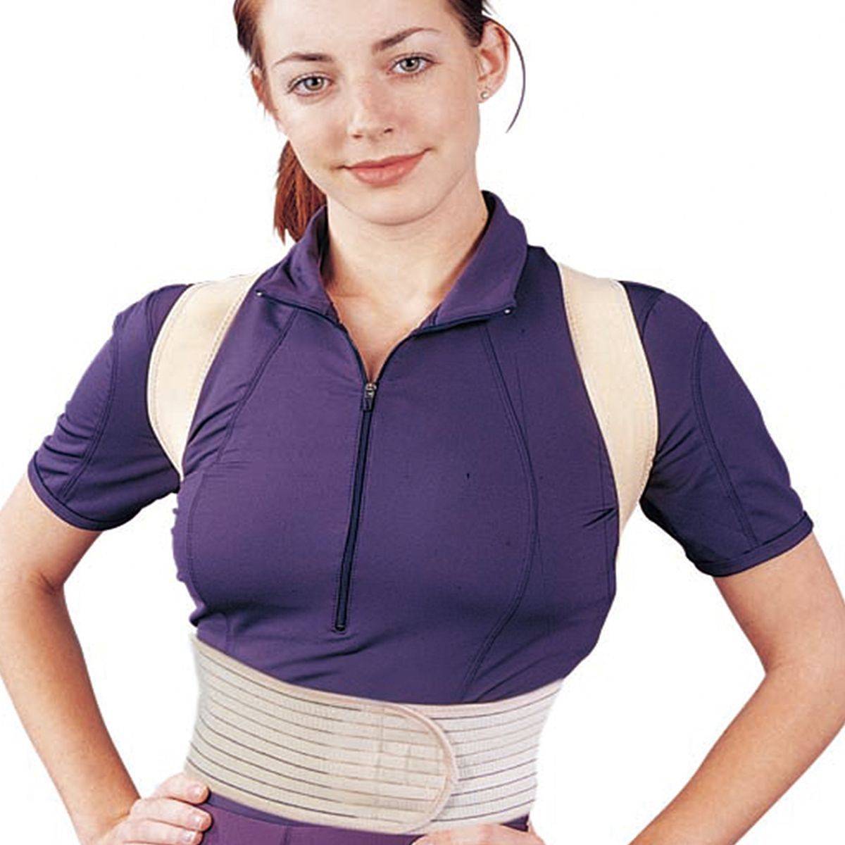 【S0052】SPO O2-002 S 背脊矯正帶 膚色