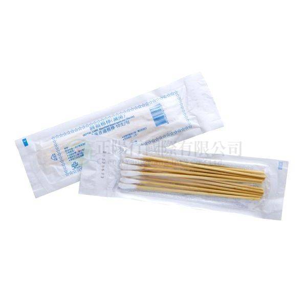 【B0365】圓福6吋10支普通棉棒