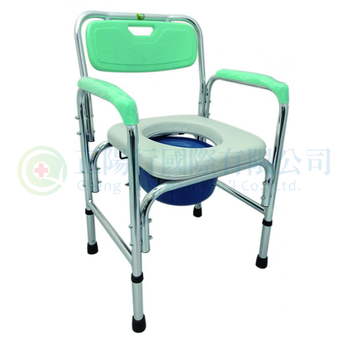 【E0257】 便盆椅 (鋁合金不可收合) FZK-4316